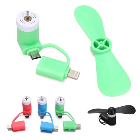 Portable Cell Phone Mini Electric Fan Cooling Cooler For