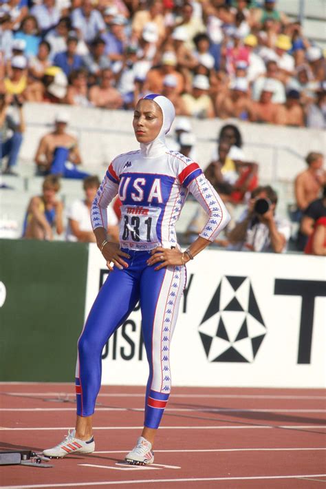 The Fastest Woman In The World Was The Most Fashionable Too Flo Jos