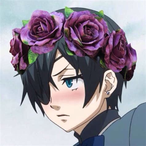 Pin By Kiwi Krush On Anime Flower Boys Pinterest Flower Crowns