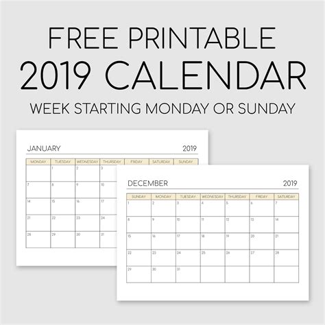 print calendar landscape mode calendar printables free