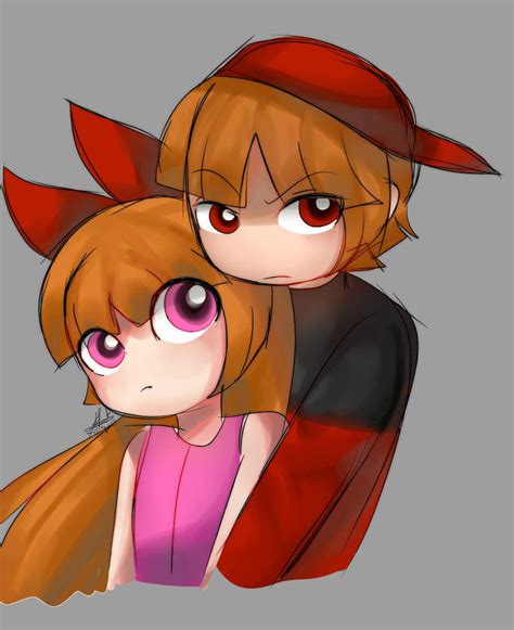 Hugging Blossick By Riukime On Deviantart