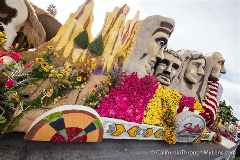 Tournament Of Roses Post Parade Float Viewing And Photography In