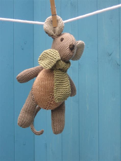 Hand Knitted Mouse