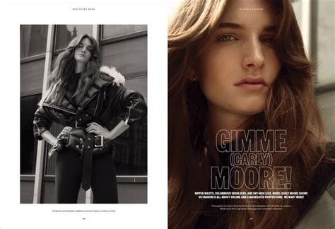 Elite Model Management Toronto Editorials Gimme Carly Moore