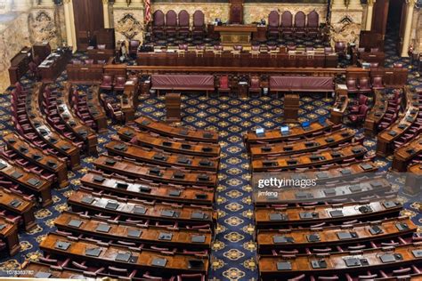Pennsylvania State House Of Representatives Chamber High Res Stock