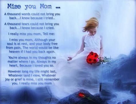 Miss You Mom Quote Pictures Photos And Images For Facebook Tumblr