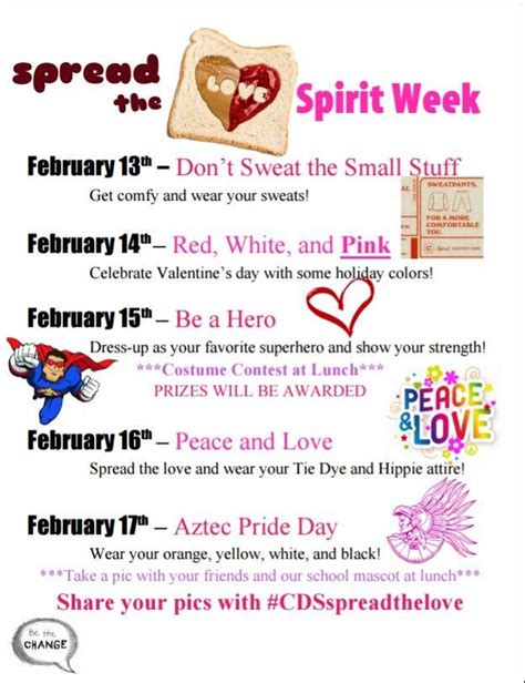 One week left to multiply the impact of your giving to wjns! Image result for valentines spirit week | Spirit week ...