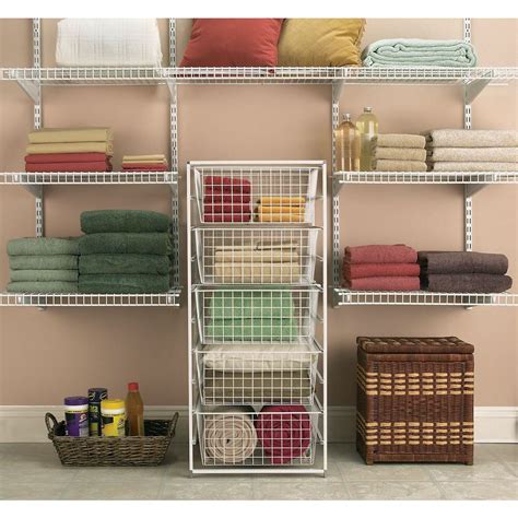 Closetmaid 17875 In X 41 In Drawer Kit With 5 Wire Basket 6202 The