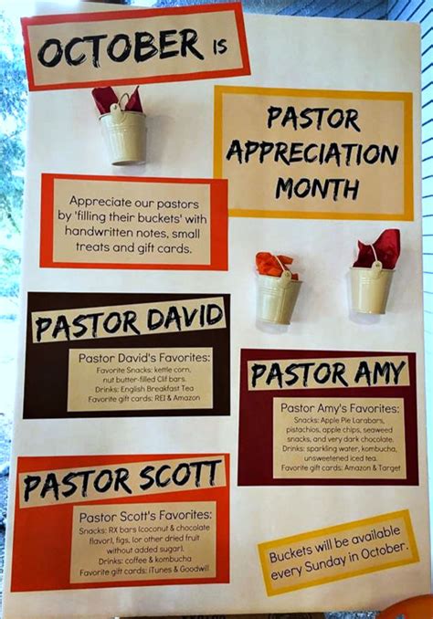 Michelle Paige Blogs Pastor Appreciation Bucket Idea