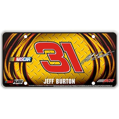 Renew or replace a driver's licence, get a licence plate or a parking placard for people with disabilities. Race Plates Jeff Burton Diamond Souvenir License Plate ...