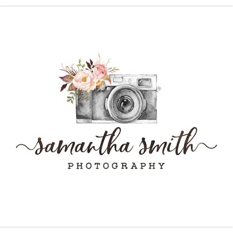 Photography Logo And Watermark Premade Logo Design Etsy