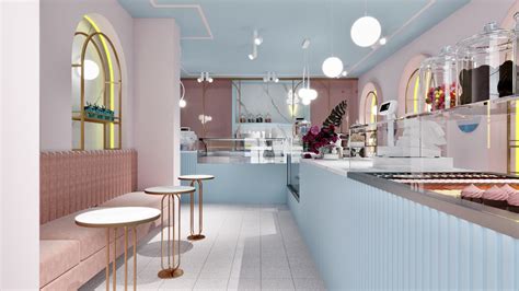 Aqform Inspirational Interior Of Neo Art Deco Cafe