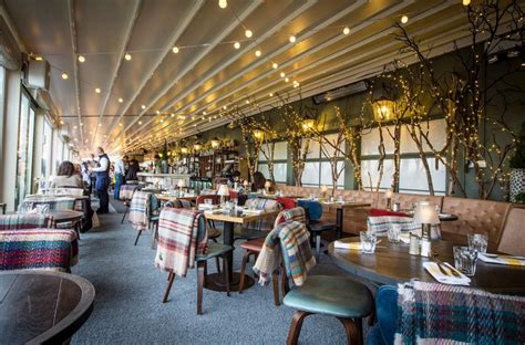 Winter garden in selfridges roof top garden. Forest-themed Restaurant On Selfridges' Roof | Beauty And ...