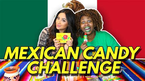 Mexican Candy Challenge W Glozell Shay Mitchell Youtube