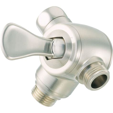Delta Way Shower Arm Diverter With Hand Shower Mount In Stainless