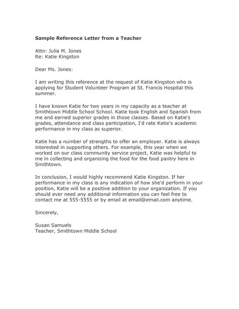 How To Write A Letter Of Recommendation For A Student Writing