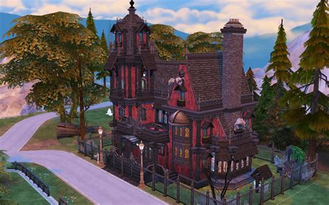 Blood Manor By Alexiasi At Mod The Sims 4 Sims 4 Updates