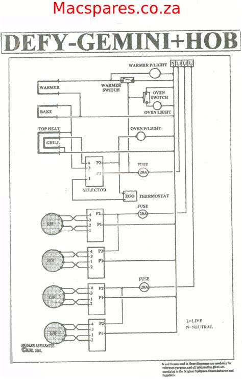 Maybe you would like to learn more about one of these? Wiring Diagrams :Stoves : MacSpares | Wholesale spare parts, Supplying Africa by E-Commerce