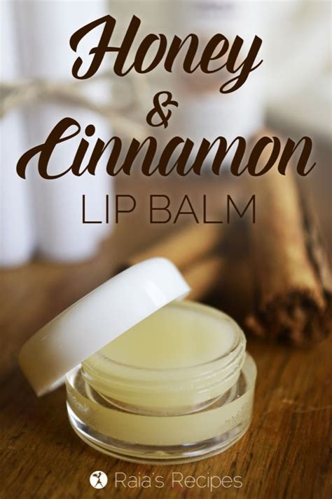 Diy Honey And Cinnamon Lip Balm With Only A Few Non Toxic Ingredients