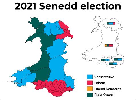 Results Of 2021 Senedd Welsh Parliament Election Rmapporn