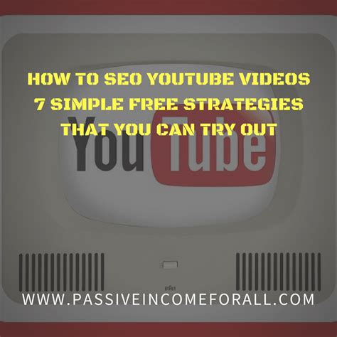 How To Seo Youtube Videos Simple Strategies