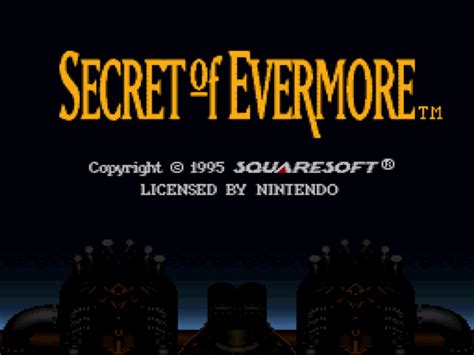 Secret Of Evermore Download Gamefabrique