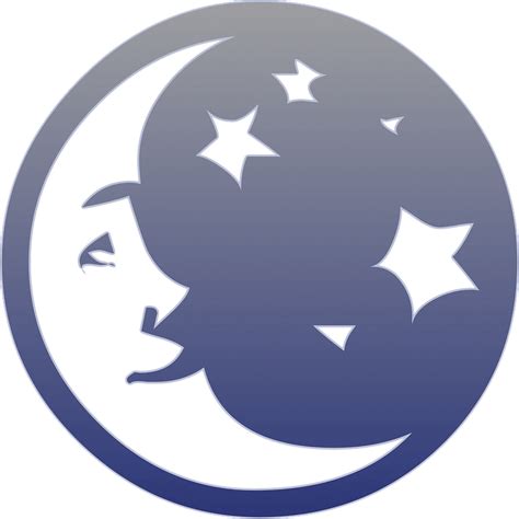 Moon And Stars Clipart Free Download Transparent Png Creazilla