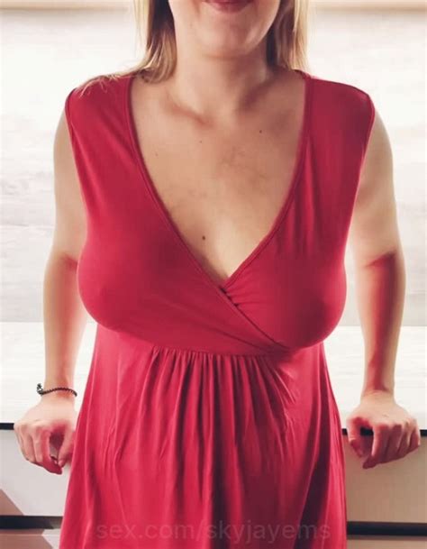skyjayems my big boobs massage 😘😍 big boobs tits red blond massage kitchen hot