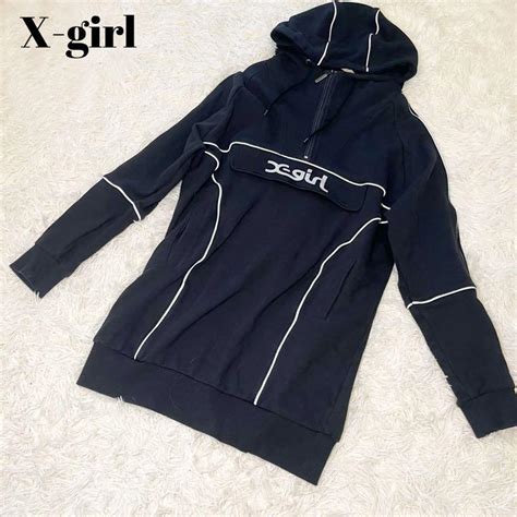 のために X Girl X Girl Sweat Anorak ワンピースの通販 By ラムsshop｜エックスガールならラクマ 新品