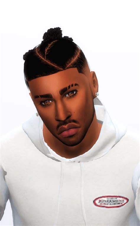 Xxblacksims Braided Man Bun New Mesh And Thank You All For Vrogue