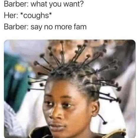 “say No More Fam”—40 Of The Funniest Barber Memes