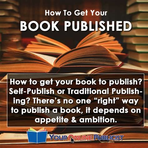 How To Get Your Book Publish Process In Publishing A Book Book