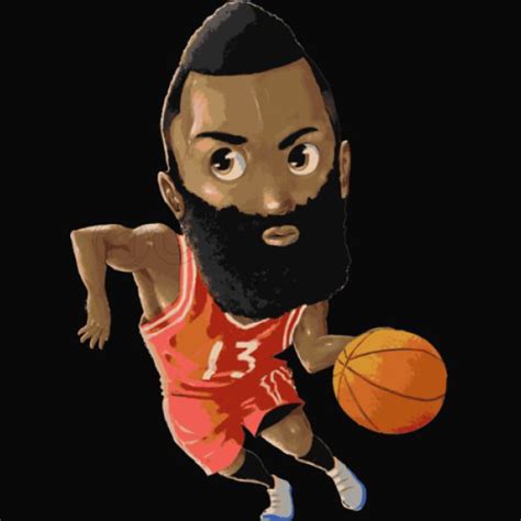 James Harden Cartoon James Harden Download Free Clip Art With A