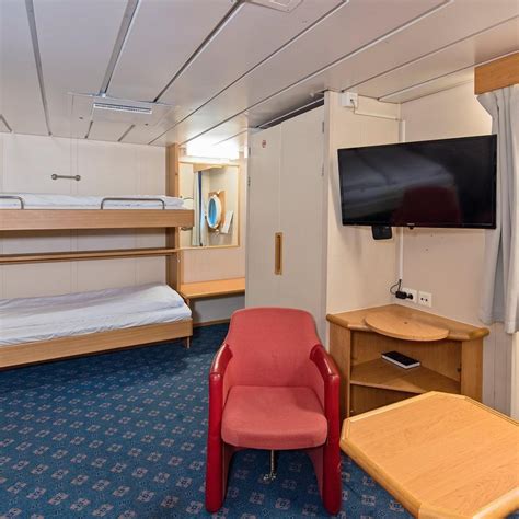 Maybe you would like to learn more about one of these? MS Vesteralen cabins and suites | CruiseMapper