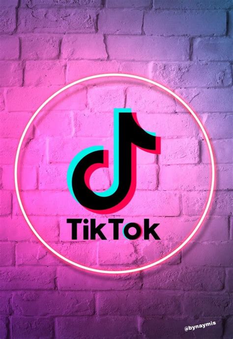 Tiktok Logo Wallpaper Instagram Icons Holographic Wallpapers Cute