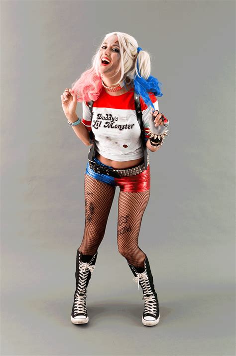 Girls Harley Quinn Inspired Costume Set Ph