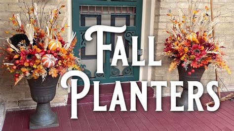 Fall Planter Decorating Diy Fall Containers How To Decorate