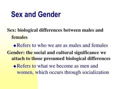 Ppt Cross Cultural Perspective On Gender Powerpoint Presentation