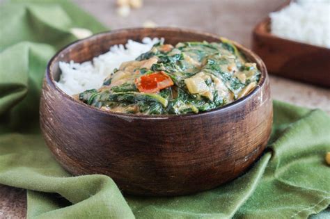Almost 4 hours depending on how long you stir. Gambian Spinach with Peanut Sauce in 2020 | Greens recipe, Gambian food, Healthy recipes