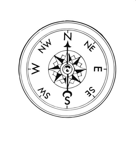 Free Compass Coloring Pages