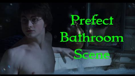 Harry Potter And The Goblet Of Fire Prefect Bathroom Scene Youtube