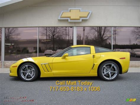 2010 Chevrolet Corvette Grand Sport Coupe In Velocity Yellow Photo 9
