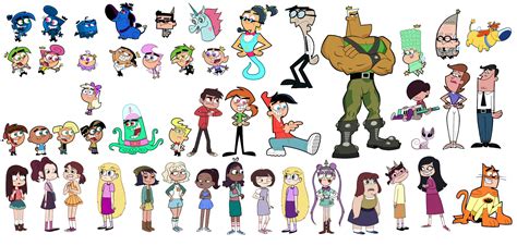 Image Copia De Fairly Oddparents Characters By