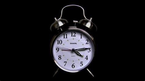 Free Alarm Clock Time Lapse Stock Footage B Roll X2000 Creative Commons