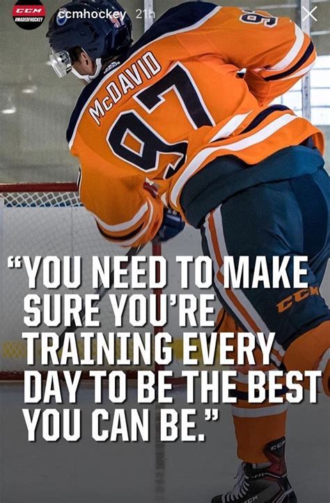 You need to make sure you're training every day to be the ...