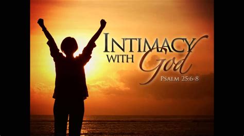 Intimacy With God Christian Meditation Intimacy God