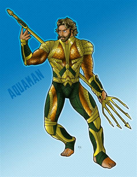 Justice League Aquaman By Dread Softly On Deviantart