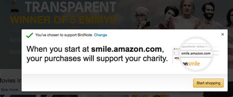 Thanks as always for your support and stay tuned for updates on the projects your donations support! How to Sign Up for Amazon Smile | BirdNote