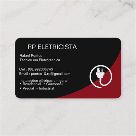 15% off with code sunnysavingz. Electrician Business Cards | Zazzle.com in 2020 | Business ...