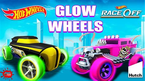 Hot Wheels Race Off Glow Wheels All Cars Youtube
